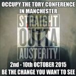 Take Back Manchester at the Tory Party Conference