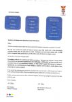 Irlam and Cadishead College letter to parents