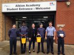 Albion Academy pupils help Church of the Ascension