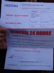 Jacobs Removal Notice