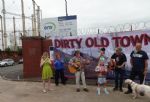 Salford Dirty Old Town gasworks demolition music protest