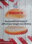 Protest outside TGI Fridays Prestwich