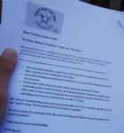 Save Salford Nurseries campaigners picket Nadhim Zahawi