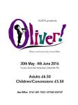 St Luke's Arts and Drama Society presents Oliver