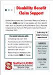 Salford UCRC Diasability Benefits Leaflet