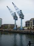 Salford Quays Cranes