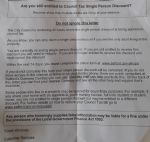 Threatening Salford Council Tax letter