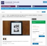 Signed limited edition solar etching by Louise Garman