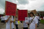 Lancaster House Protest March 1st August 2011