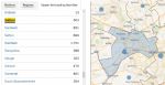 Confirmed Salford coronavirus cases 23rd April