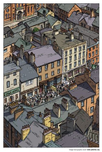 PETERLOO GRAPHIC HISTORY BOOK PUBLISHED AS WITNESS TO A MASSACRE ...