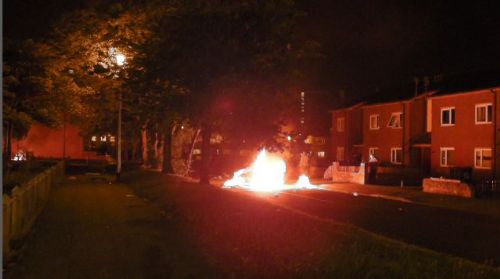 SALFORD RIOTS POLICE AND POVERTY - Salford Star - with attitude & love xxx
